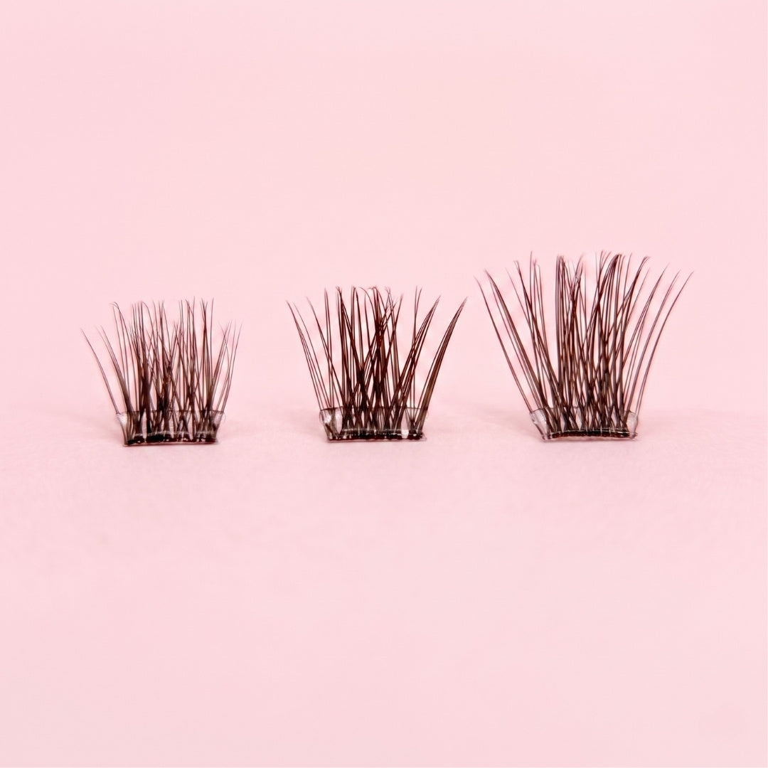 Rendezvous Brown Pre-Glued Lash Clusters