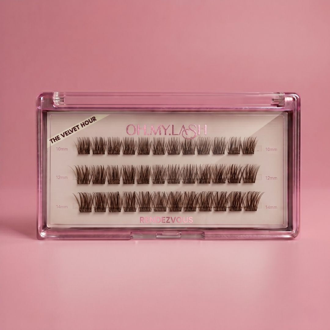 Rendezvous Brown Pre-Glued Lash Clusters